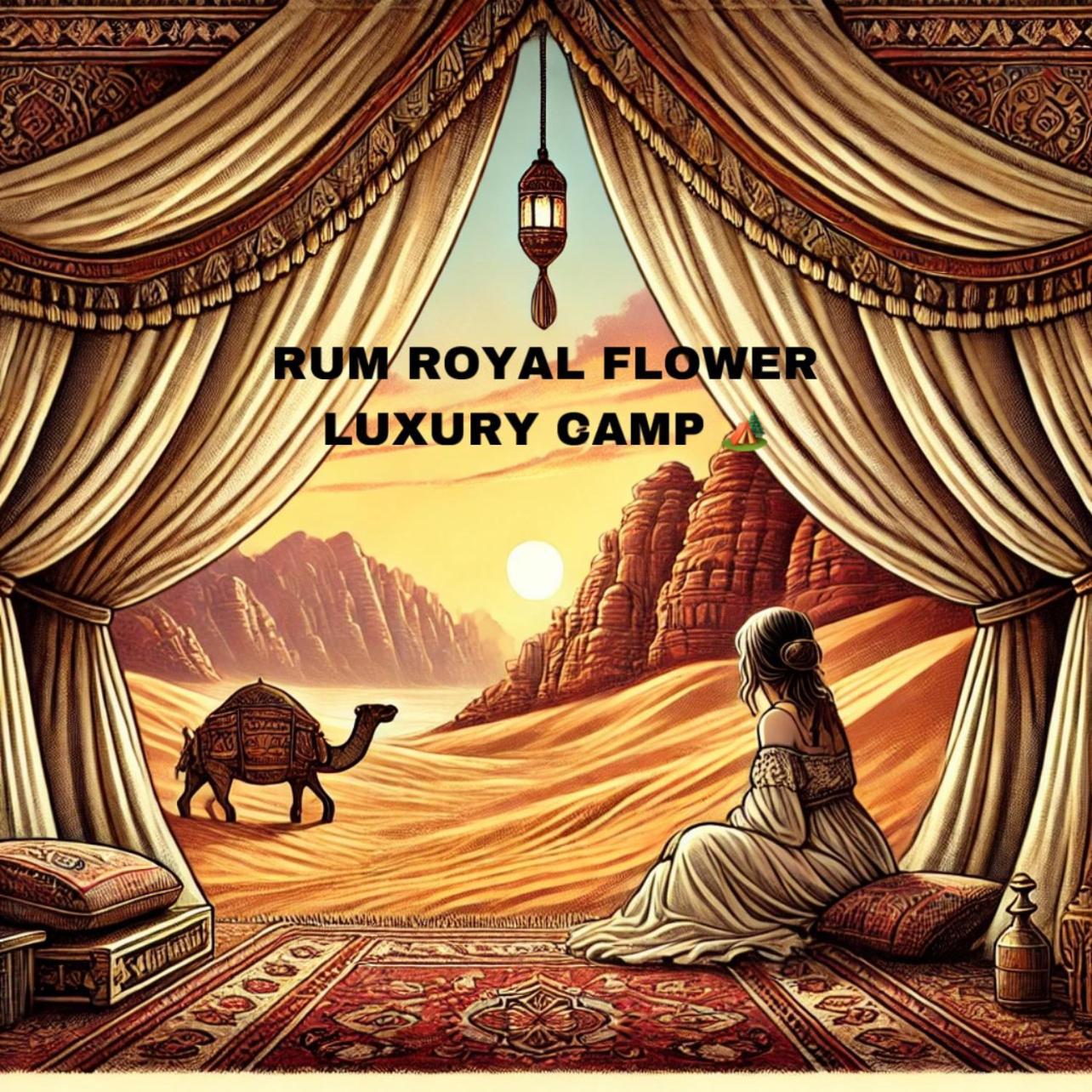 Rum Royal Flower Luxury Camp Wadi Rum Exterior photo